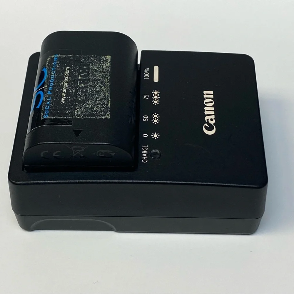 Canon LP-E6 Lithion Battery And LC-E6 Charger OEM